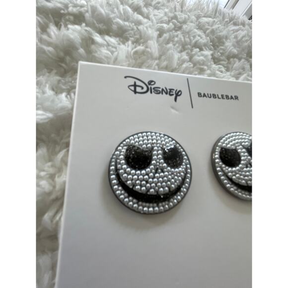 BaubleBar Disney Tim Burton's Nightmare Before Christmas Jack Earrings NEW - Picture 3 of 8